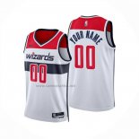 Camiseta Washington Wizards Personalizada Association 2024-25 Blanco