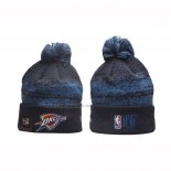 Gorro Beanie Oklahoma City Thunder Azul Negro