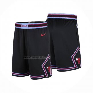 Pantalone Chicago Bulls Ciudad 2025-26 Negro