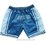 Pantalone Los Angeles Lakers Just Don Azul