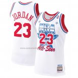 Camiseta All Star 1991 Michael Jordan #23 Blanco