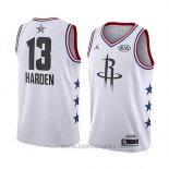 Camiseta All Star 2019 Houston Rockets James Harden #13 Blanco