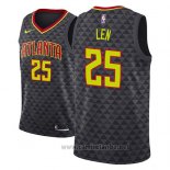 Camiseta Atlanta Hawks Alex Len #25 Icon 2018 Negro