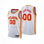 Camiseta Atlanta Hawks Personalizada Association 2024-25 Blanco