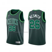 Camiseta Boston Celtics Aaron Nesmith #26 Earned 2020-21 Verde