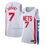 Camiseta Brooklyn Nets Kevin Durant #7 Classic 2022-23 Blanco