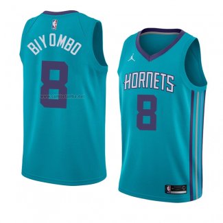 Camiseta Charlotte Hornets Bismack Biyombo #8 Icon 2018 Verde