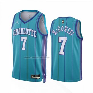 Camiseta Charlotte Hornets Bryce Mcgowens #7 Classic 2023-24 Verde