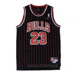 Camiseta Chicago Bulls Michael Jordan #23 Retro 1995-96 Negro