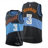 Camiseta Cleveland Cavaliers Andre Drummond #3 Classic 2019-20 Negro