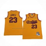 Camiseta Cleveland Cavaliers LeBron James #23 Mitchell & Ness 1970-74 Amarillo
