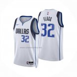 Camiseta Dallas Mavericks Cooper Flagg NO 32 Association 2025-26 Blanco
