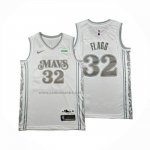 Camiseta Dallas Mavericks Cooper Flagg NO 32 City 2024-25 Blanco