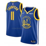 Camiseta Golden State Warriors Klay Thompson #11 Icon 2022-23 Azul