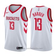 Camiseta Houston Rockets James Harden #13 Association 2019 Blanco