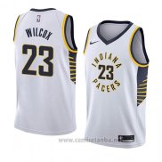 Camiseta Indiana Pacers C.j. Wilcox #23 Association 2018 Blanco