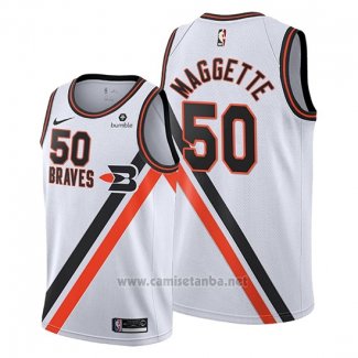 Camiseta Los Angeles Clippers Corey Maggette #50 Classic Edition 2019-20 Blanco
