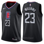 Camiseta Los Angeles Clippers Lou Williams #23 Statement 2018-19 Negro