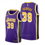 Camiseta Los Angeles Lakers Dwight Howard #39 Statement Violeta