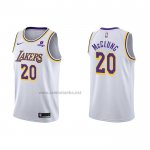 Camiseta Los Angeles Lakers Mac McClung #20 Association 2021-22 Blanco