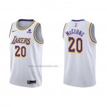 Camiseta Los Angeles Lakers Mac McClung #20 Association 2021-22 Blanco