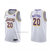 Camiseta Los Angeles Lakers Mac McClung #20 Association 2021-22 Blanco