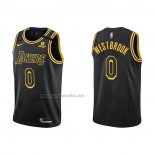 Camiseta Los Angeles Lakers Russell Westbrook #0 Mamba 2021-22 Negro