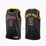 Camiseta Los Angeles Lakers Talen Horton-Tucker #5 Earned 2020-21 Negro