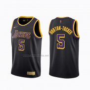 Camiseta Los Angeles Lakers Talen Horton-Tucker #5 Earned 2020-21 Negro