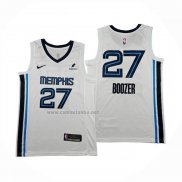 Camiseta Memphis Grizzlies Cameron Boozer NO 27 Association 2026-27 Blanco