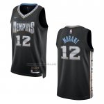 Camiseta Memphis Grizzlies Ja Morant #12 Ciudad 2022-23 Negro