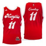 Camiseta Memphis Grizzlies Mike Conley #11 Retro Rojo