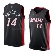 Camiseta Miami Heat Derrick Walton Jr. #14 Icon 2018 Negro