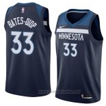 Camiseta Minnesota Timberwolves Keita Bates-Diop #33 Icon 2018 Azul