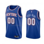 Camiseta New York Knicks Personalizada Statement 2020-21 Azul