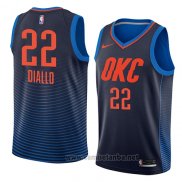 Camiseta Oklahoma City Thunder Hamidou Diallo #22 Statement 2018 Azul