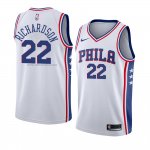 Camiseta Philadelphia 76ers Malachi Richardson #22 Association 2018 Blanco