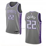 Camiseta Sacramento Kings Richaun Holmes #22 Ciudad 2022-23 Gris