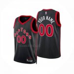 Camiseta Toronto Raptors Personalizada Statement 2024-25 Negro