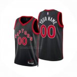 Camiseta Toronto Raptors Personalizada Statement 2024-25 Negro