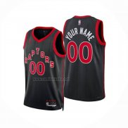 Camiseta Toronto Raptors Personalizada Statement 2024-25 Negro