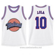 Camiseta Tune Squad Lola Bunny #10 Blanco