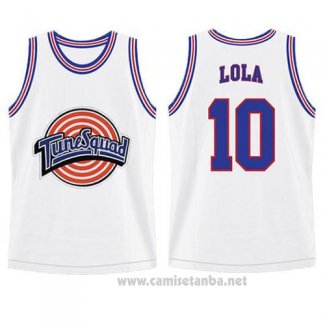 Camiseta Tune Squad Lola Bunny #10 Blanco