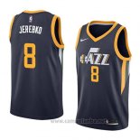 Camiseta Utah Jazz Jonas Jerebko #8 Icon 2018 Azul