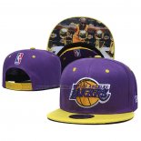 Gorra Los Angeles Lakers Kobe Bryant 9FIFTY Violeta Amarillo