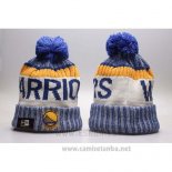 Gorro Beanie Golden State Warriors Azul Blanco