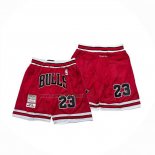 Pantalone Chicago Bulls Mitchell & Ness Just Don 1997-98 Rojo