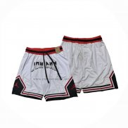 Pantalone Jordan Just Don Negro Blanco Rojo