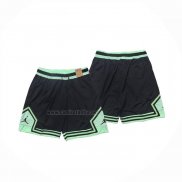 Pantalone Jordan Just Don Negro Verde2