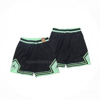 Pantalone Jordan Just Don Negro Verde2